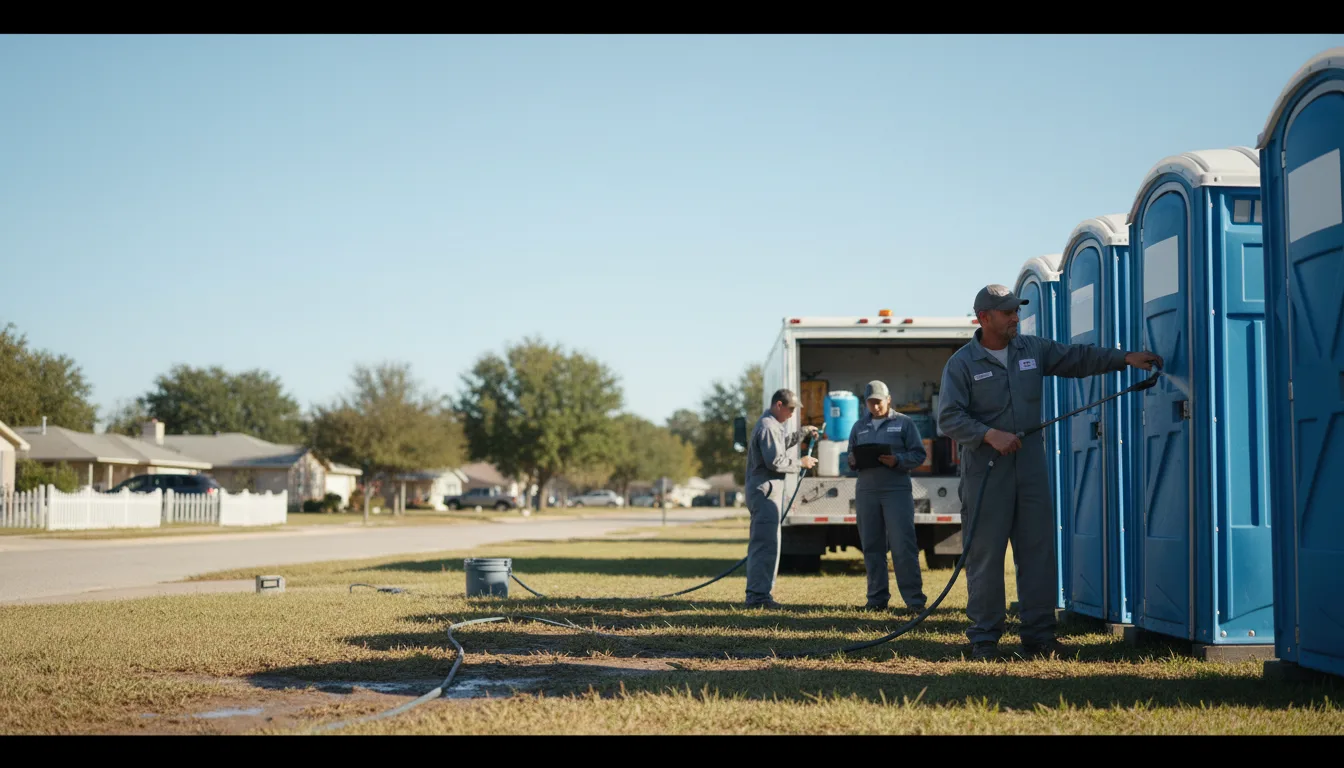 Long-Term Portable Toilet Rental in Weirsdale, FL near me